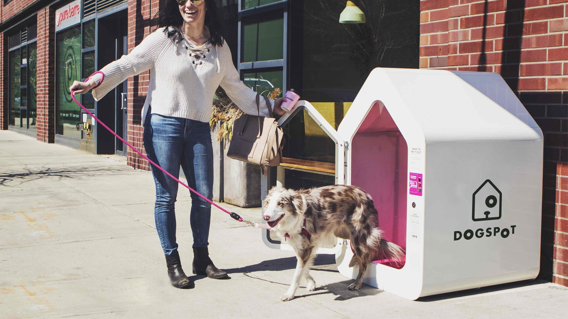 Air conditioned outlet dog box