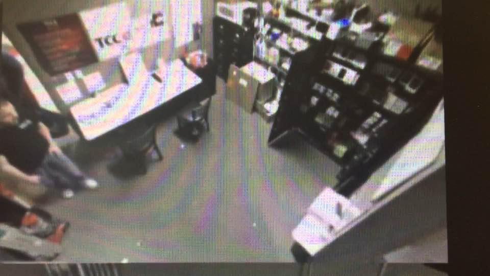 Watch Surveillance Video Of Troy Cellphone Store Robbery